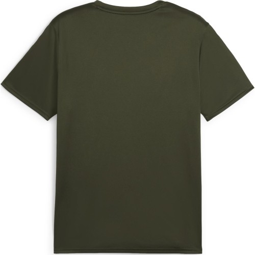 Puma Marškinėliai Vyrams Essentials Taped Tee Khaki 524180 80