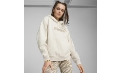 Bluza damska Puma Ess+ Animal Hoodie Fl White 681492 87