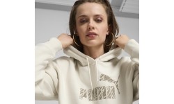 Bluza damska Puma Ess+ Animal Hoodie Fl White 681492 87