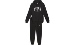 Dres męski Puma Squad Hooded czarny 681901 01
