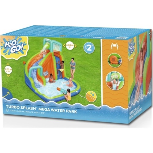 Plac zabaw Water Park Turbo Splash Mega Water Park BESTWAY