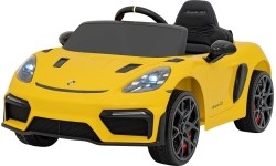 Porsche 718 vehicle Yellow MP4