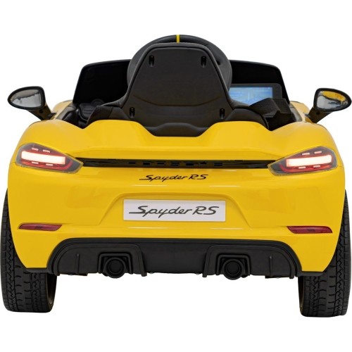 Porsche 718 vehicle Yellow MP4