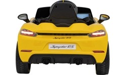 Porsche 718 vehicle Yellow MP4