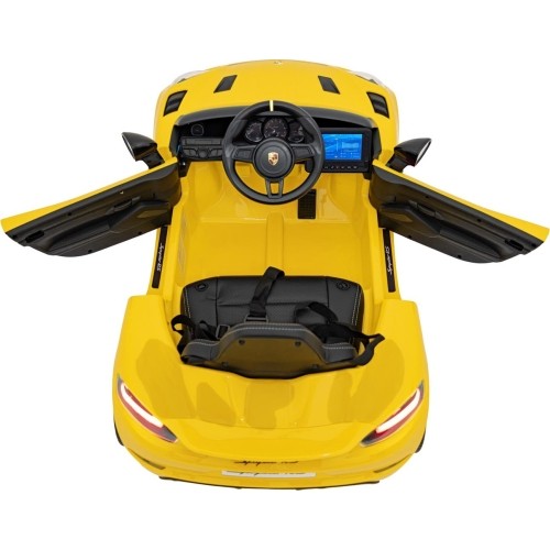 Porsche 718 vehicle Yellow MP4