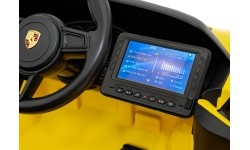 Porsche 718 vehicle Yellow MP4