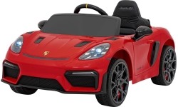 Pojazd Porsche 718 z czerwonym lakierem