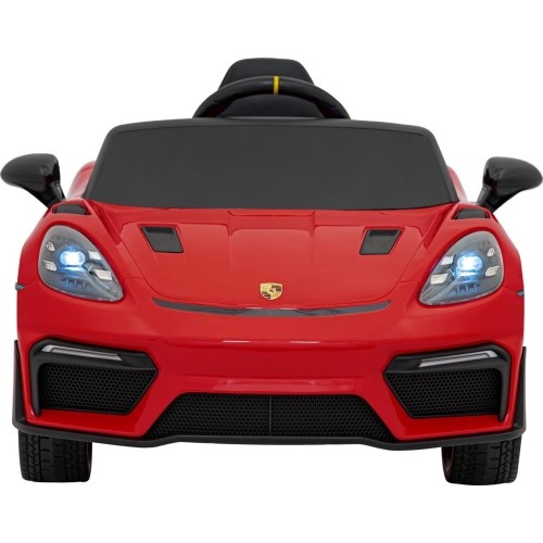 Pojazd Porsche 718 z czerwonym lakierem