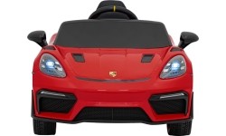 Pojazd Porsche 718 z czerwonym lakierem