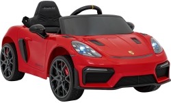 Pojazd Porsche 718 z czerwonym lakierem