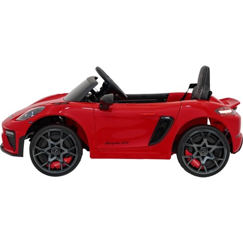 Pojazd Porsche 718 z czerwonym lakierem
