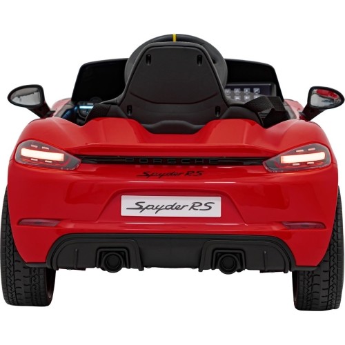 Pojazd Porsche 718 z czerwonym lakierem