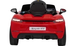 Pojazd Porsche 718 z czerwonym lakierem