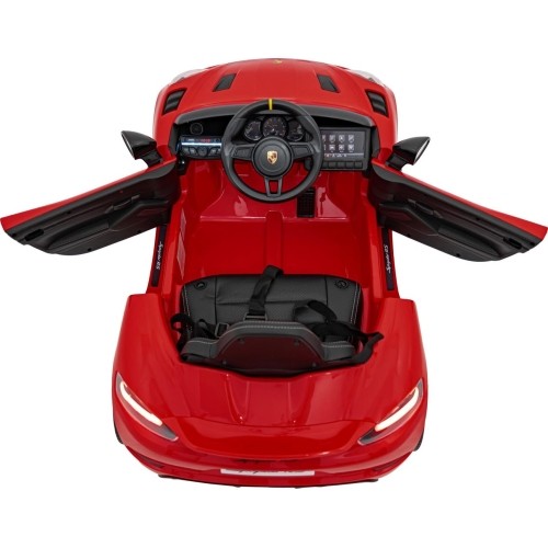 Pojazd Porsche 718 z czerwonym lakierem