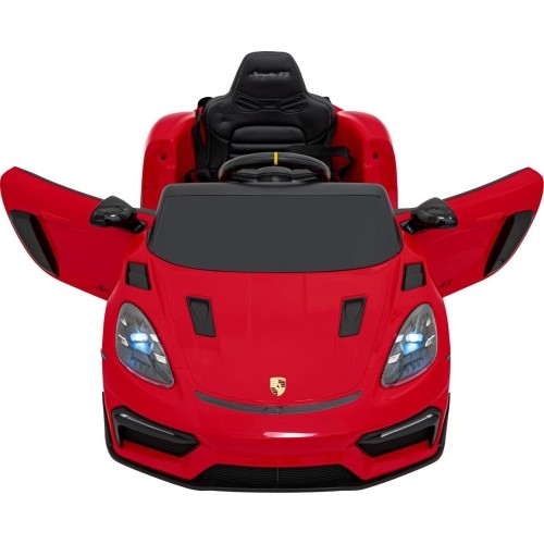 Pojazd Porsche 718 z czerwonym lakierem