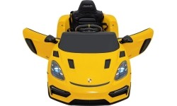 Pojazd Porsche 718 Żółty