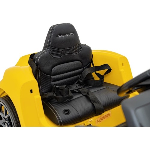 Pojazd Porsche 718 Żółty