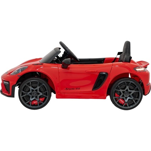 Pojazd Porsche 718 czerwony