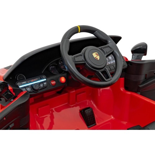 Pojazd Porsche 718 czerwony