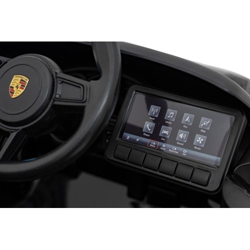 Pojazd elektryczny Porsche Spyder RS 718, czarny
