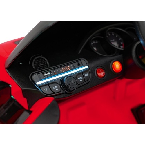 Pojazd Porsche 718 czerwony
