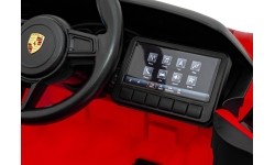 Pojazd Porsche 718 czerwony