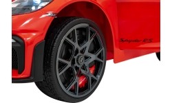 Pojazd Porsche 718 czerwony