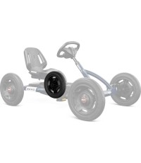 Koło czarne 12,5x2,25-8 slick, przyczepność