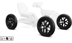 Koło 10-ramienne, czarne, 12,5x2,25-8, terenowe, Jeep