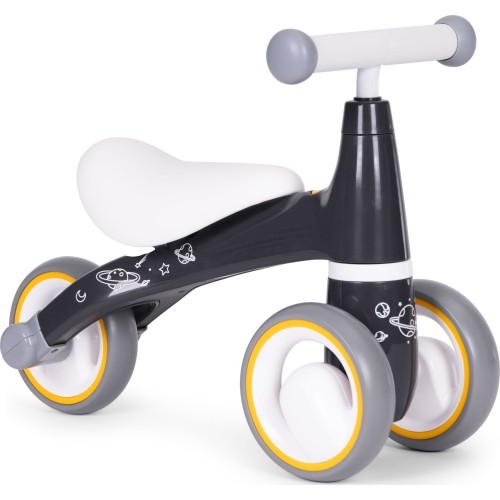 Rowerek biegowy dla dzieci bezpieczna konstrukcja koła EVA "Kosmiczny" ECOTOYS