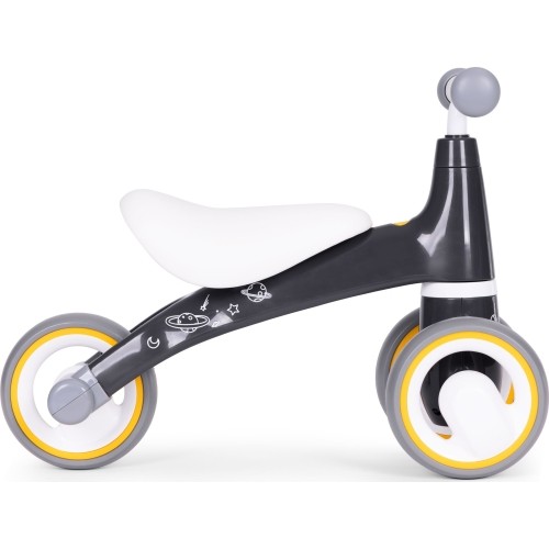 Rowerek biegowy dla dzieci bezpieczna konstrukcja koła EVA "Kosmiczny" ECOTOYS