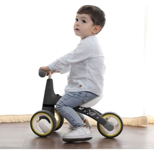 Rowerek biegowy dla dzieci bezpieczna konstrukcja koła EVA "Kosmiczny" ECOTOYS