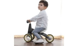 Rowerek biegowy dla dzieci bezpieczna konstrukcja koła EVA "Kosmiczny" ECOTOYS