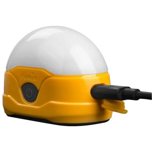 Latarka LED Fenix CL20R - kempingowa żółta