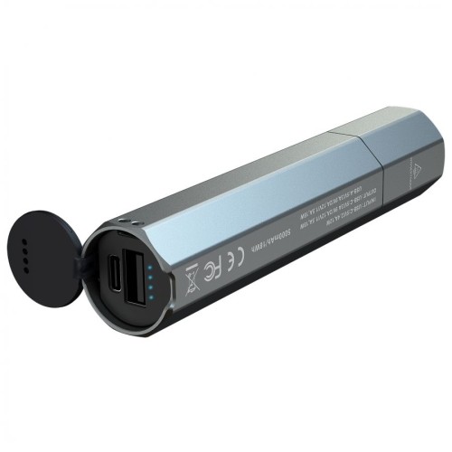 Niebieska latarka LED Fenix E-CP