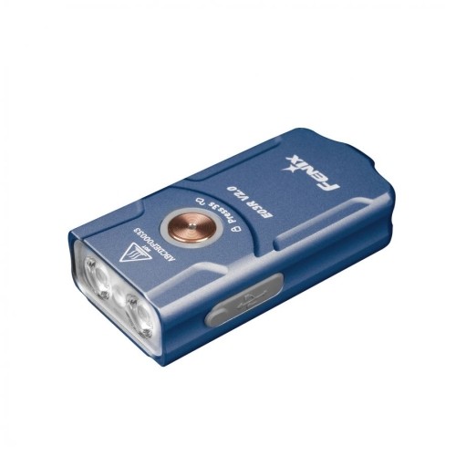 Latarka LED Fenix E03R V2.0, niebieska