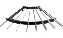 Modułowe szaszłyki do grilla Remundi (8 sztuk)