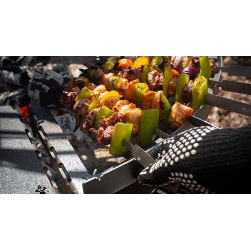 Modułowe szaszłyki do grilla Remundi (8 sztuk)