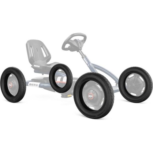 Opona 12.5x2.25-8 slick czarna