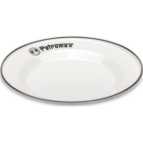 Talerze emaliowane 2 szt. 18 cm Petromax White