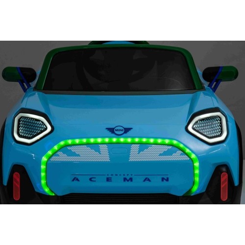 Pojazd elektryczny Mini Concept Aceman, niebieski
