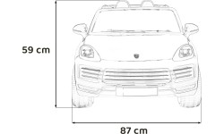 Pojazd Porsche Cayenne S Lakier biały