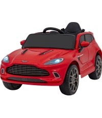 Aston Martin DBX pojazd czerwony