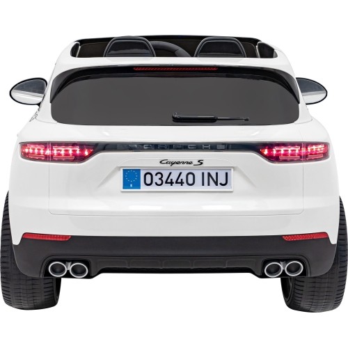 Pojazd elektryczny Porsche Cayenne S, biały