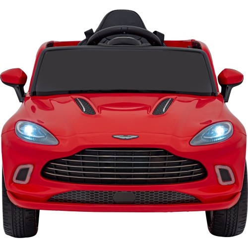 Aston Martin DBX pojazd czerwony