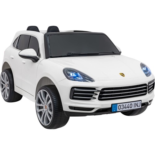 Pojazd elektryczny Porsche Cayenne S, biały