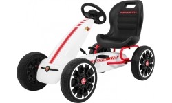 Gokart ABARTH biały