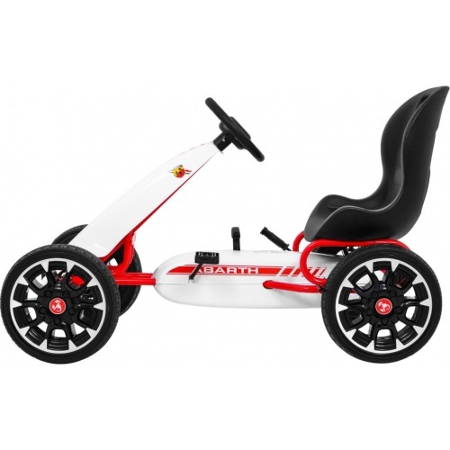 Gokart ABARTH biały