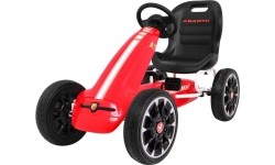 Gokart ABARTH czerwony