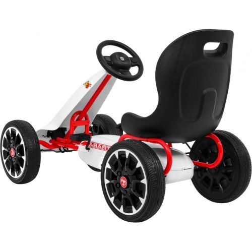 Gokart ABARTH biały